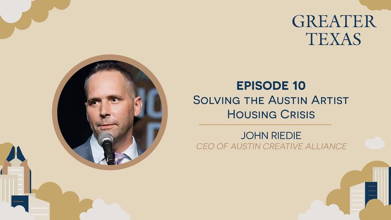 John Riedie - Solving Austins Artist Housing Crisis